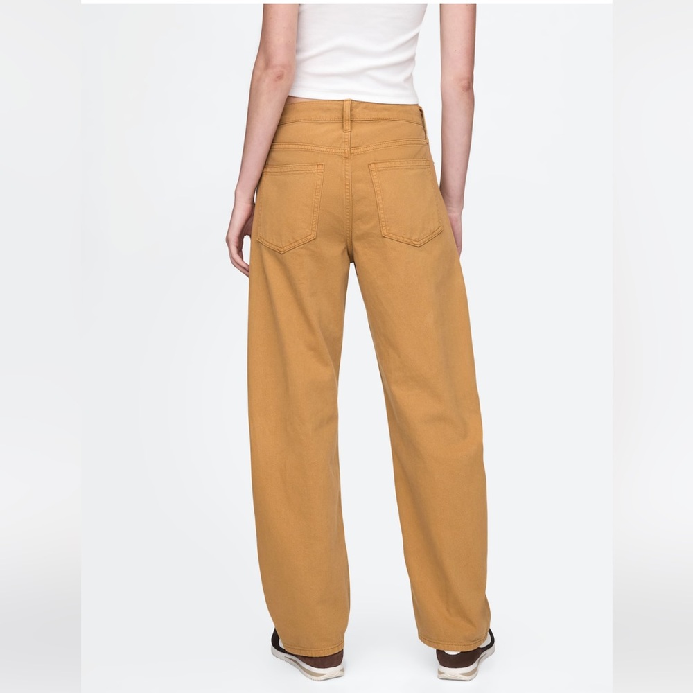 NWT GAP High Rise Barrel Jeans - Picture 5 of 5